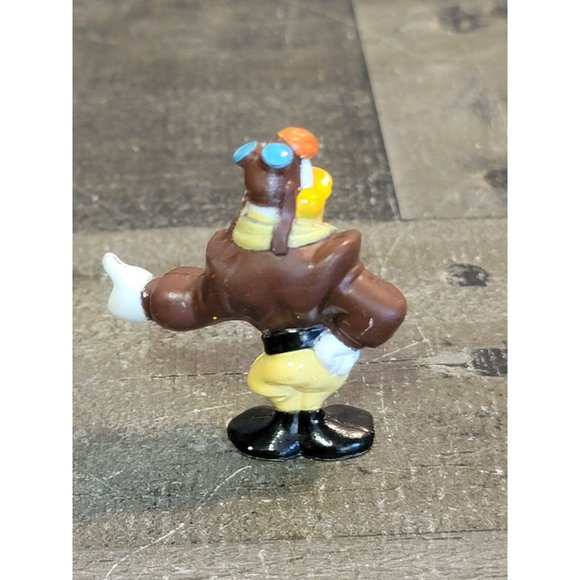 Launchpad McQuack Daffy Duck Disney toy figure pilot 1992 - Picture 3 of 4